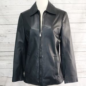 Bernardo Genuine Leather Jacket